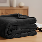 Heated blanket texture close-up